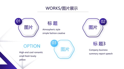 简约大气公司产品介绍图片展示PPT动态模板