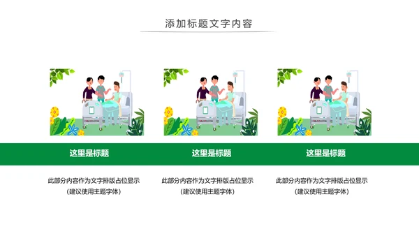 简约医疗护理护士护理冠状病毒护理PPT模板