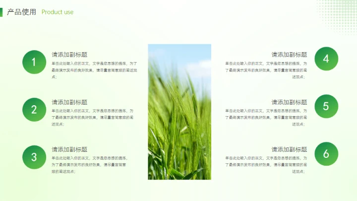 乡村振兴农产品介绍通用PPT模板