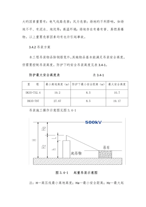 500kV高压线下综合施工安全专项专题方案(定稿).docx