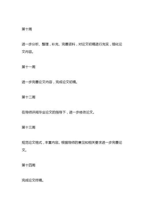 本科毕业论文工作计划范文.docx