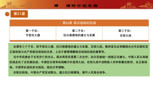 第六单元 中华民族的抗日战争   教材解读   八年级历史上册同步精品课件（部编版）
