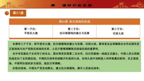 第六单元 中华民族的抗日战争   教材解读   八年级历史上册同步精品课件（部编版）
