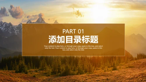 唯美商务工作总结计划通用PPT模板