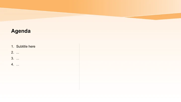 橙色插画风财务部门工作计划PPT主题