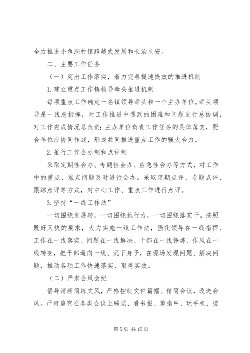 机关行政效能工作计划_1.docx