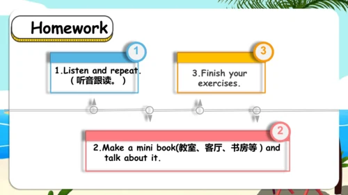 Unit 1 My classroom-Part B Read and write（课件）-2024