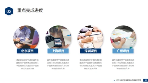 项目建设总结汇报通用PPT模板