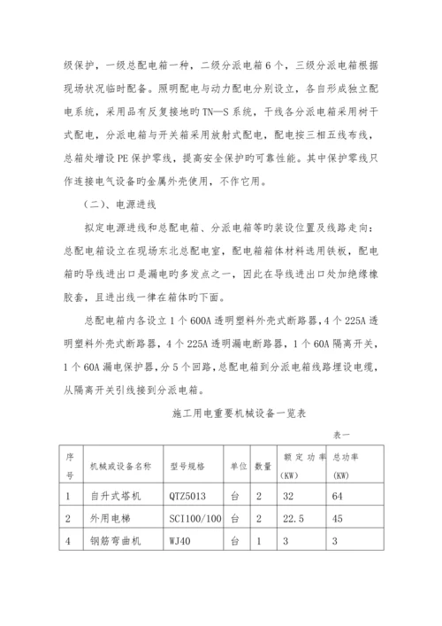 厂房临时用电综合施工专题方案.docx