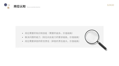 简约个人自我介绍个人简历岗位竞聘ppt模板