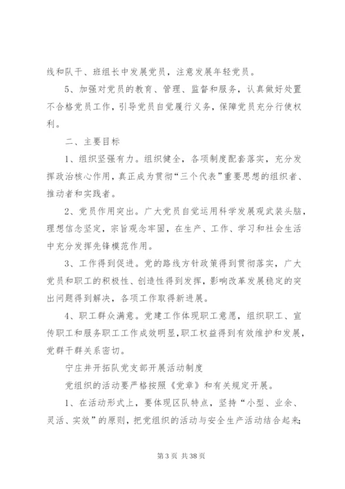 开拓队党支部管理制度.docx