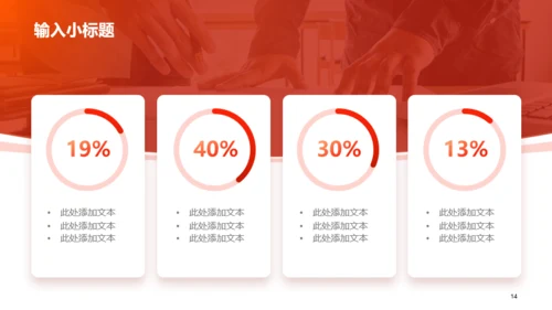 橙红色商务风企业介绍PPT模板