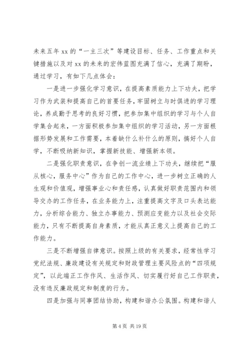 学习党代会心得体会.docx