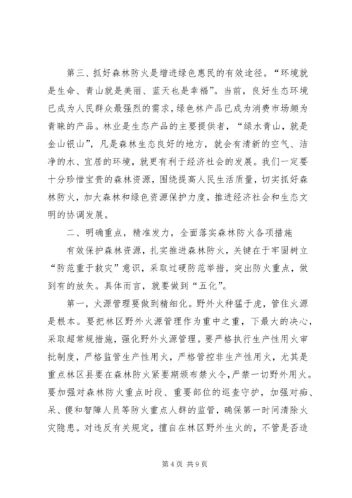 全省召开森林防火工作和气象防灾减灾工作电视电话会议_1 (2).docx