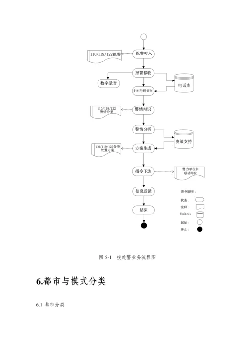 公安部地级市三台合一重点技术基础规范.docx