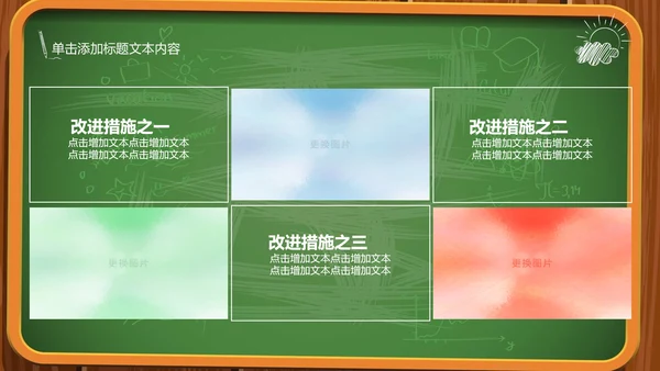 创意黑板教育培训教学设计公开课PPT模板