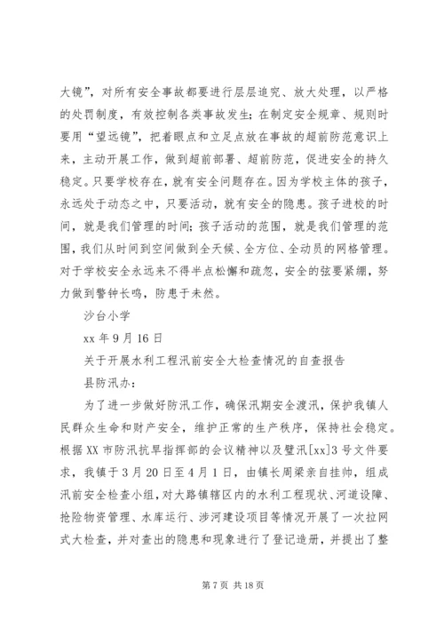 安全大检查自查报告4篇 (2).docx