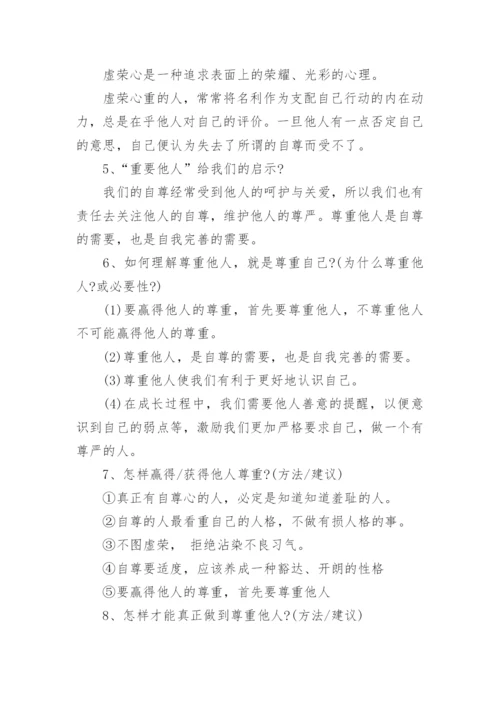 人教版初一下政治知识点总结.docx