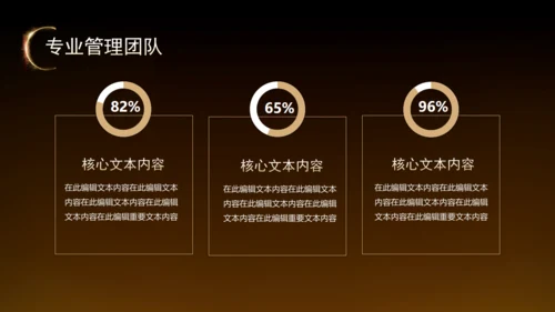 黑金风房地产融资计划书通用PPT模板