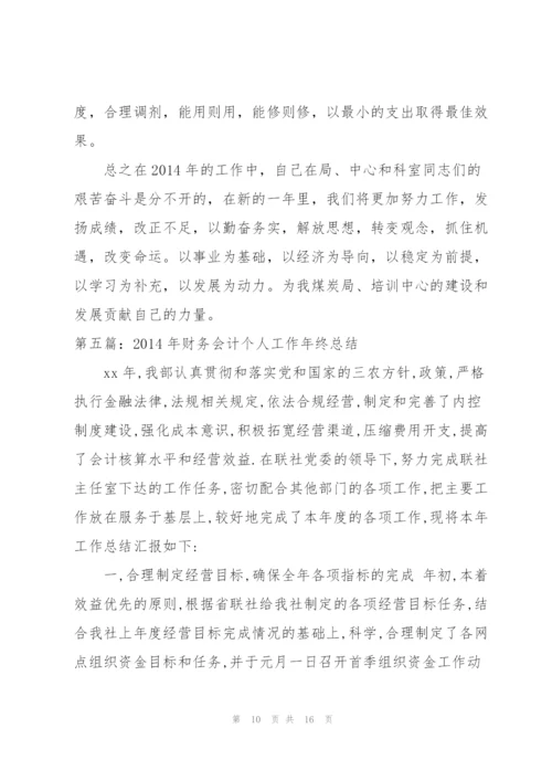 个人财务会计工作总结.docx