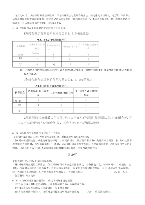 建筑变形测量规范共49文档