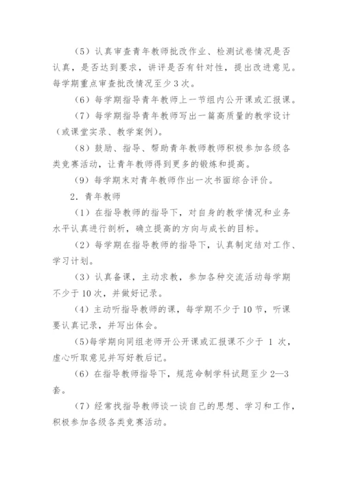 学校帮扶青年教师工作计划.docx