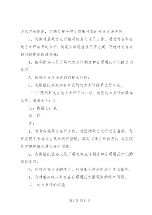 医院处方点评管理办法.docx