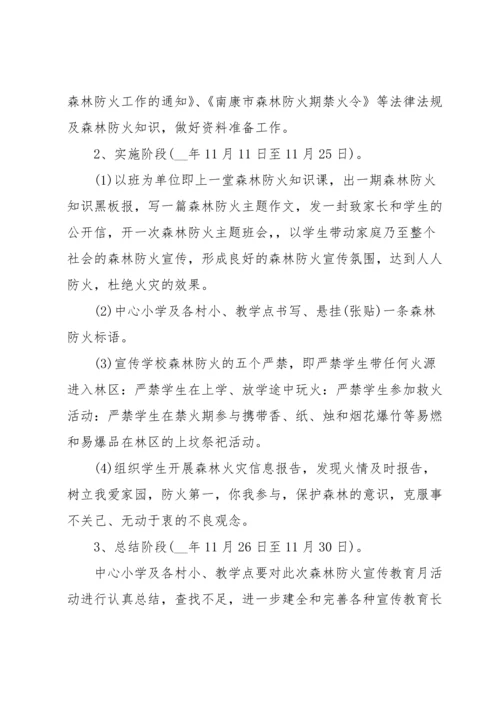 初中生森林防火安全教育教案.docx