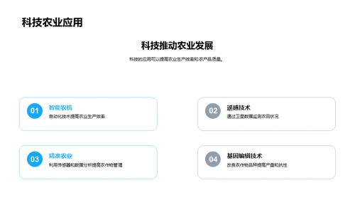 农科领域的探索与实践