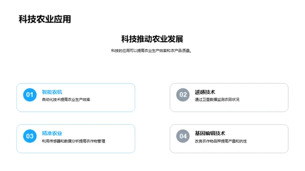 农科领域的探索与实践