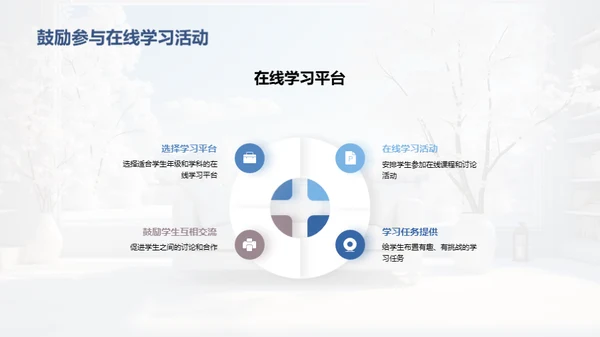 应对大雪，学习不打烊