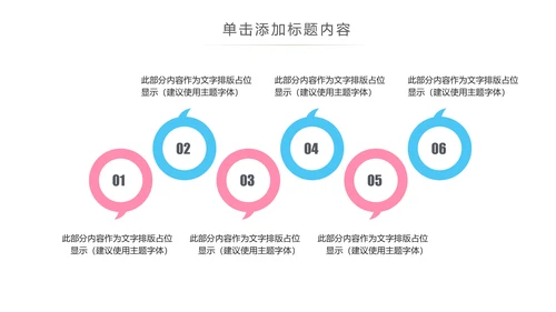 卡通新生婴儿护理母婴宝贝PPT模板