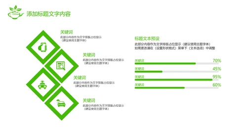 绿色唯美茶园文化茶艺品茶论道PPT模板