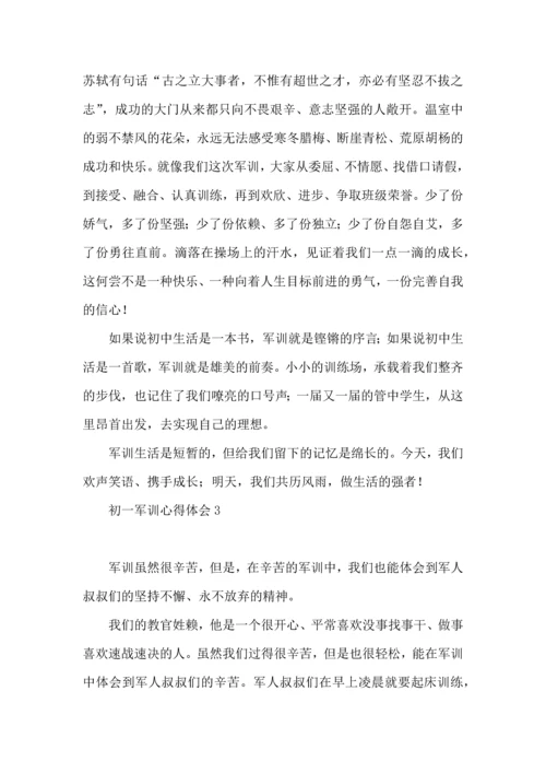 初一军训心得体会(合集15篇) (2).docx