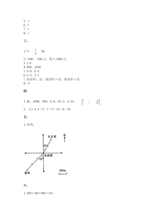 成都外国语学校小升初数学试卷含完整答案（易错题）.docx