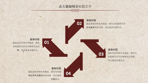 中国风古香古色北京故宫传统文化ppt动态模板