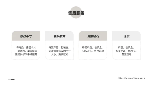 商务简约风珠宝产品介绍