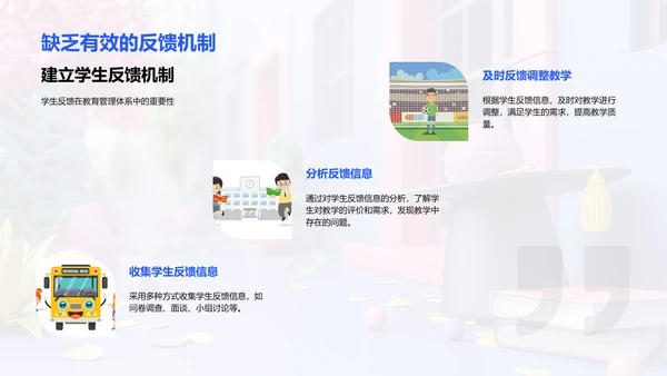 教育管理优化答辩PPT模板