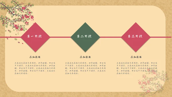 简约民国复古风工作总结通用PPT模板