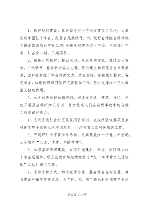 红十字会工作总结及工作计划.docx