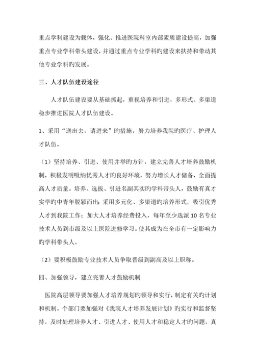 人力资源规划和梯队建设计划.docx