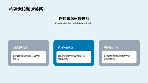 全面发展的学生成长路径