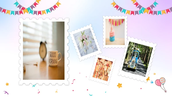 生日会宴寿诞生日快乐百天周岁PPT模板