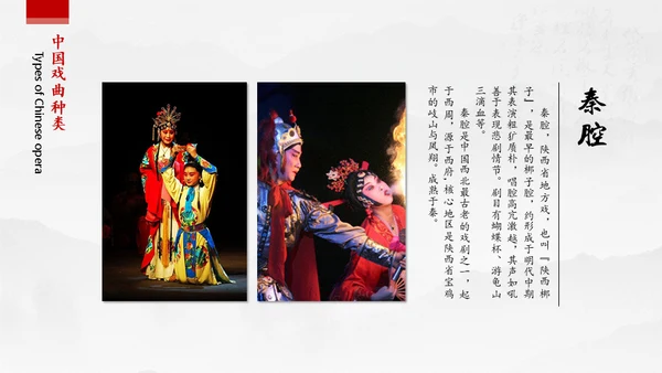中国风戏曲名伶通用PPT模板
