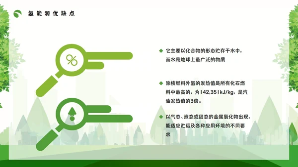 氢能源知识绿色低碳通用PPT模板