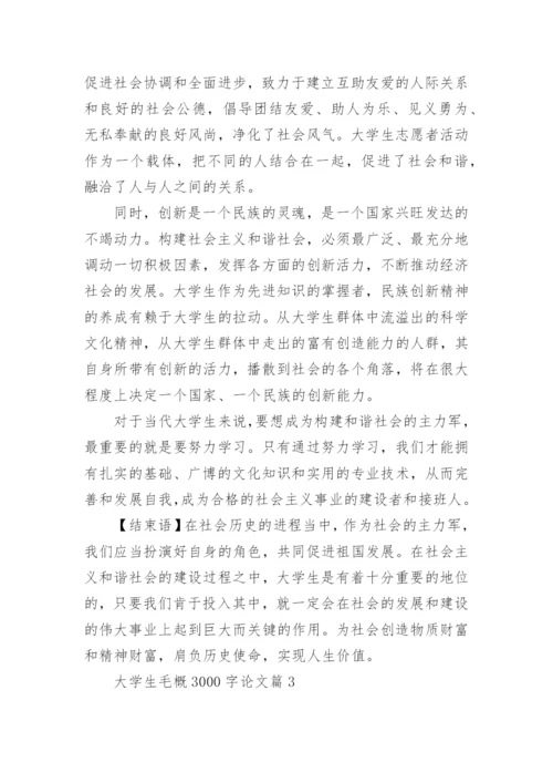 大学生毛概课程结课论文3000字.docx