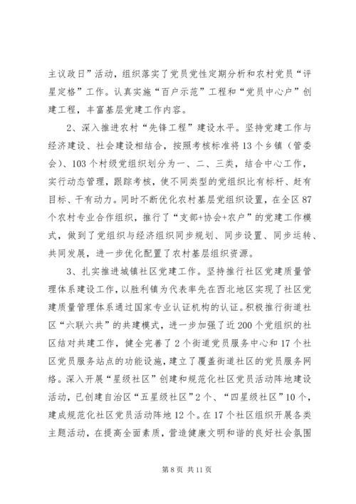 新农村党建工作载体调研报告.docx