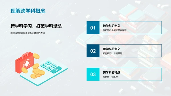 跨学科学习实战PPT模板