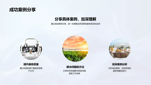 旅游业务与服务讲座PPT模板