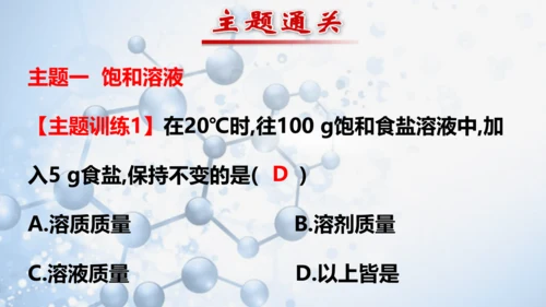 第九单元 溶液复习与测试-【易备课】(共43张PPT)2023-2024学年九年级化学下册同步优质课